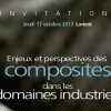 17 Octobre 2013 – Conférence Composites à Lorient